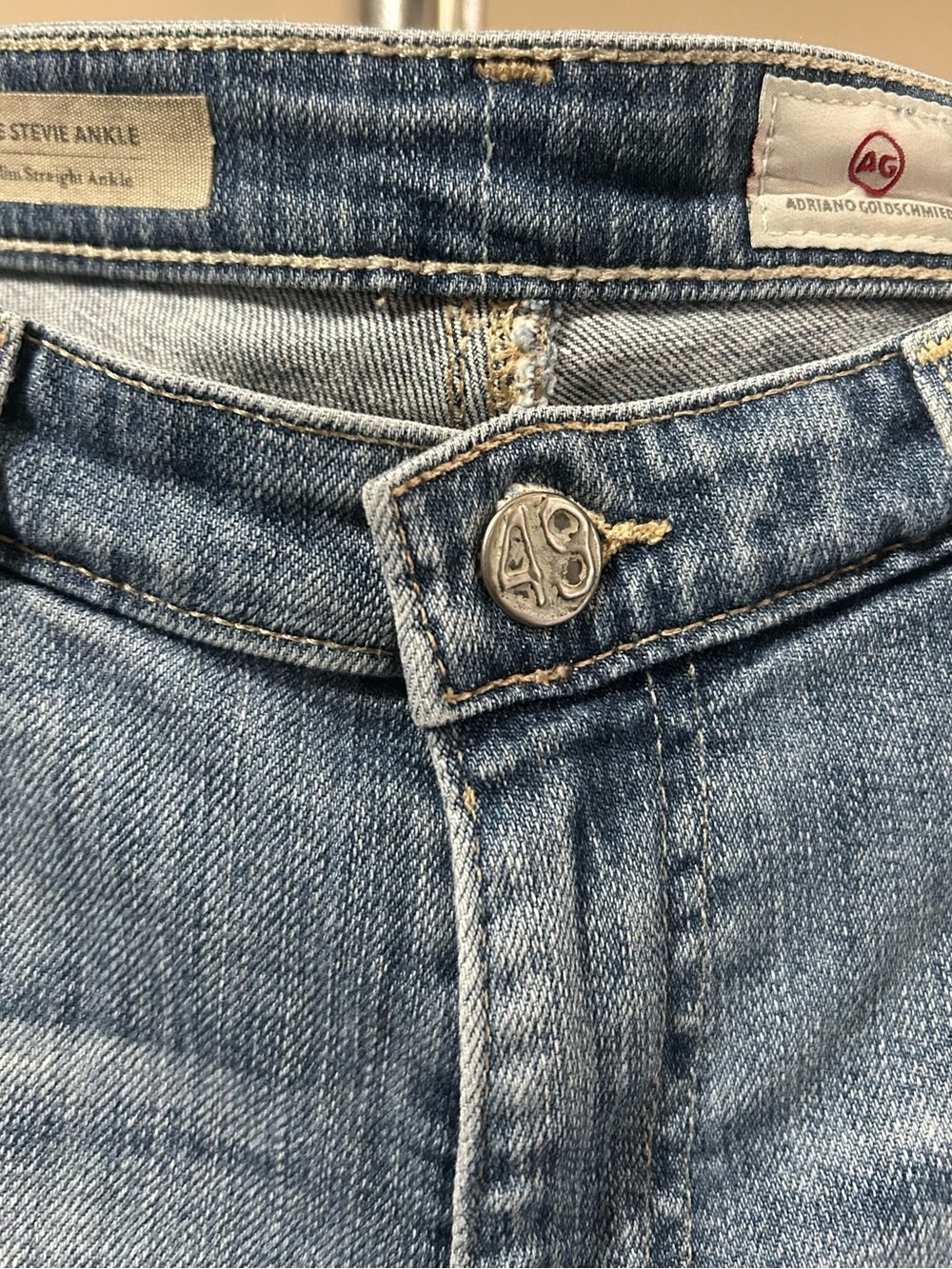 AG Adriano Goldschmied ‎ Slim Light Blue Jeans - Picture 4 of 5